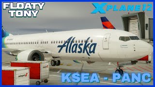 🎉 Zibo 737 Max🎉 KSEA  PANC msfs2020 live msfslive flightsim [upl. by Connie481]