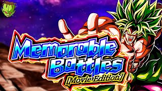 LO QUE PEGA BROLY FULL MISSIONS NO ITEM MEMORABLE BATTLE vs BROLY  Dokkan Battle [upl. by Elda331]