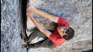 Brad Gobright climbs Space Boyz 2 days before falling off Sendero Luminoso at Potrero Chico [upl. by Shulock]