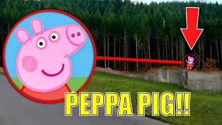 Drone Catches PEPPA PIG IN REAL LIFE [upl. by Adlihtam]