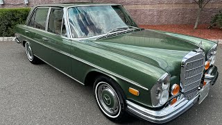 1972 MercedesBenz 300SEL 45 finished in Stone Pine Green Metallic over Cognac Leather 6724 [upl. by Morrison]