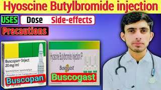 Hyoscine Butylbromide injection Uses  Buscogast injection  Buscopain injection [upl. by Esereht]