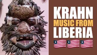 Liberian Traditional Krahn Music From Grand Gedeh County 🇱🇷 🇱🇷 liberia africa 1980s [upl. by Pudens]