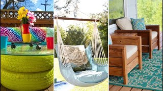 Revamp Your Outdoor Space 🍀 DIY Garden Furniture and Patio Seating Ideas [upl. by Florina]