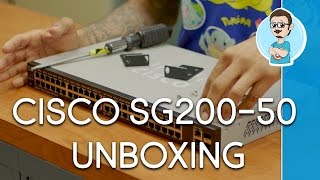 Cisco 200 Series Small Business SG20050 Unboxing [upl. by Mareah436]