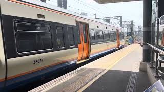 London Overground class 378 departing Stratford Westfield [upl. by Awahsoj]