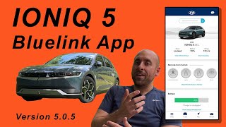 Hyundai Ioniq 5  Remote Control Your Car with Bluelink [upl. by Gibbeon838]