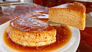 FLAN NAPOLITANO LA MEJOR RECETA prepara el flan más rico 👌🏻 [upl. by Larrisa]