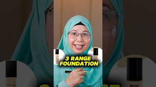 3 range of foundation certifiedmakeupartist professionalmua makeupartist makeuptutorial makeup [upl. by Kolnos]