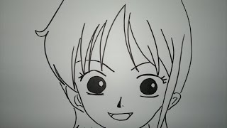 How to draw Namiナミを描画する方法 [upl. by Fezoj]