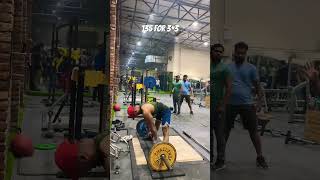 🥷 gymmotivation ytshorts fitness workout deadlift gym [upl. by Elleyoj964]