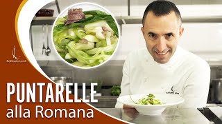 Insalata di puntarelle alla Romana  La vera ricetta dello Chef Raffaele Lenti [upl. by Marianne]