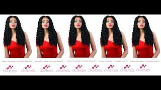 DIVATRESSCOM FEATURING 3X MOTOWN TRESS GODDESS DEEP 20 CROCHET BRAIDS [upl. by Enrika]