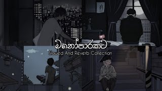 මනෝපාරකට  Sinhala Slowed And ReverbCollection  Playlist 5 [upl. by Thornburg445]