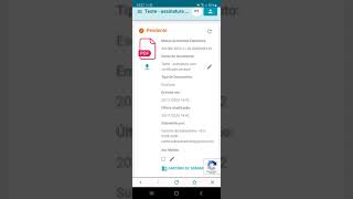 Como assinar um documento pelo app do E notariado [upl. by Vergil]