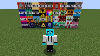 Minecraft Lucky TNT Mod Too Much TNT [upl. by Anahpos]