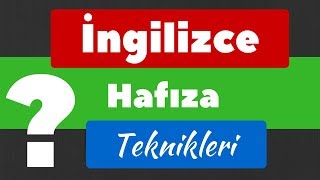 Hafıza Teknikleriyle İngilizce Öğrenilir mi [upl. by Eihcir]