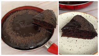 Just 10 Mins No Bake Chocolate Truffle Cake in Pan  No kadai No Oven No Egg Coffee Chocolate Cake [upl. by Yartnoed466]