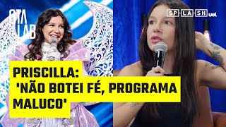 Priscilla Alcântara confessa que teve desconfiança sobre The Masked Singer Programa maluco [upl. by Ylatan]