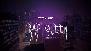 fetty wap  trap queen  sped up  lyrics [upl. by Eahsram]