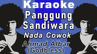 Panggung Sandiwara Karaoke Ahmad Albar Nada Pria cowok Female Key GodBless [upl. by Silsbye]