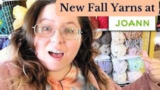 Joanns Yarn Haul  New Colors for Fall [upl. by Haletta]