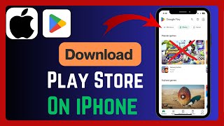 iPhone How to Download amp install Google Play Store 2024 [upl. by Eahsel]