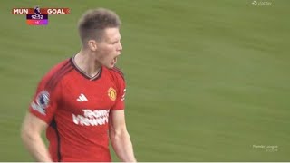 Scott McTominay Goal vs Brentford FIRST GOAL  Man United vs Brentford [upl. by Kylie]