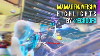 mamabenjyfishy fortnite highlights 🥶😈 edited by EchooFX [upl. by Elleved]