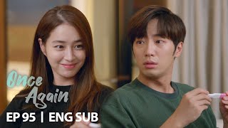 Lee Sang Yeob finds out Lee Min Jung is pregnant Once Again Ep 95 [upl. by Rivard]