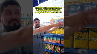 São esses clientes fieis que nós ajudam todos os meses Gratidão 🙏 supermercado meme viralvideos [upl. by Garlan131]