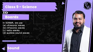 In SONARe use a ultrasonic waves b infrasonic waves c radio waves d audible sound waves [upl. by Shelton]