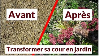 Comment planter sur du gravier   Les Jardins de La Tine [upl. by Cassondra]