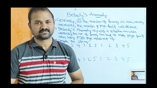 OS in Telugu  Beladys Anomaly in FIFO page Replacement in Telugu  Operating System in Telugu [upl. by Lexy]