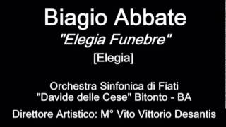 Elegia Funebre  B Abbate [upl. by Ahcirt]