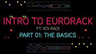 Lets Learn Eurorack ft VCV Rack 01  The Basics [upl. by Arimahs]