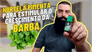 Uso da HORTELÃ PIMENTA para ESTIMULAR o CRESCIMENTO do CABELO e da BARBA I 6 BENEFÍCIOS [upl. by Eijneb345]