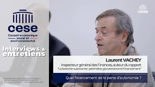 Laurent VACHEY  Financement de la perte dautonomie  CESE [upl. by Wivestad]