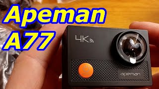 Action camera apeman a77 review [upl. by Keir]