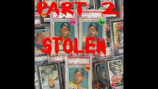 PART 2  2 Million in Vintage Sports Cards Stolen Security Pics and Video [upl. by Pelletier860]