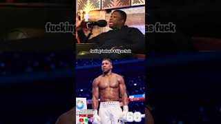 Kenny gets too excited when he’s talking about Anthony Joshua boxing podcast [upl. by Dunc]