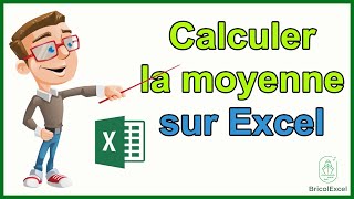 Comment calculer moyenne sur Excel [upl. by Rhpotsirhc]