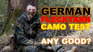 German Flecktarn Camo Test [upl. by Atteynad]