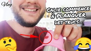 VLOG  Calie commence à PLANQUER des trucs 🙄😆🤣 [upl. by Chrissa]