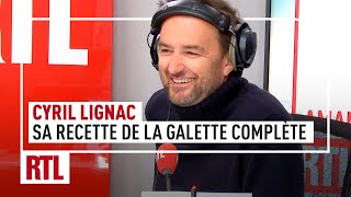 Cyril Lignac  sa recette de la galette complète plat régional préféré des Français [upl. by Norraa]