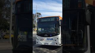 Dysons 284 leaving Bundoora RMIT bus viralvideo melbourne victoria [upl. by Ahsiket]