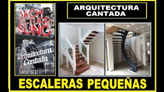 🏠🏠 ¡DESCUBRE TENDENCIA de Escaleras PeQueñas DisEños lindos ESCALERA pequeña ARQUITECTURA CANTADA [upl. by Newton]