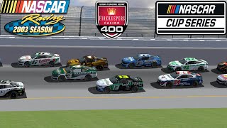 100 NASCAR CUP SERIES MICHIGAN RACE LIVE  NR2003 Gameplay LIVE [upl. by Irehs]