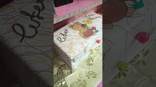 DIY desk organiser by using cardboard youtubeshorts useful diycraftcutecardboardcraft [upl. by Bijan]