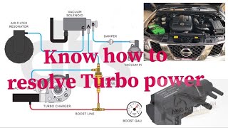 How to replace Navara D40 Turbo Solenoid Valve  lack of turbo power with live test [upl. by Picco918]